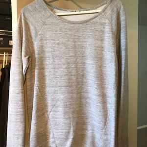 Athleta Grey Sweater Top